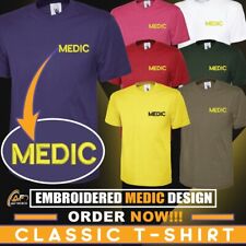 Medic embroidered shirt for sale  THORNTON HEATH