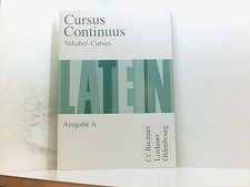 Cursus continuus unterrichtswe gebraucht kaufen  Berlin