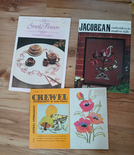 Vintage embroidery booklets for sale  NUNEATON