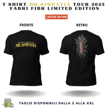 Usado, T-SHIRT FABRI FIBRA MR SIMPATIA 2025 MENTRE LOS ANGELES BRUCIA TOUR 2025 RAP ITA comprar usado  Enviando para Brazil