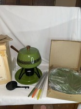 Vintage fondue set d'occasion  Expédié en Belgium