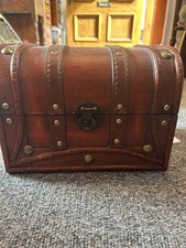 Wooden jewellery box for sale  NAIRN