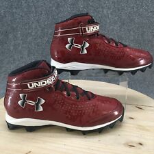 Tênis Under Armour masculino 13,5 E chuteiras de futebol vermelho biqueira redonda 1237087-80, usado comprar usado  Enviando para Brazil