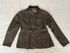 Womens brown waxed for sale  THATCHAM