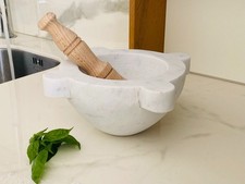 Mortaio marmo bianco usato  Cremona