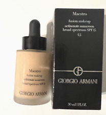 Maquiagem GIORGIO ARMANI Maestro Fusion FPS 15 - 4,5 leve-neutra, 1 fl oz nova na caixa. comprar usado  Enviando para Brazil