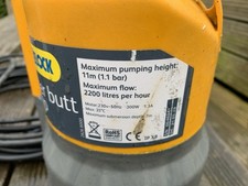 Hozelock waterpump 1.1bar for sale  SHEFFIELD