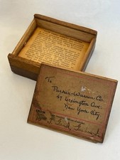 *VINTAGE PARKER-WARREN CO. NAVALHA DE SEGURANÇA REAFIAÇÃO CAIXA DE RETORNO #BB559 comprar usado  Enviando para Brazil