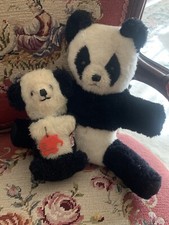 Urso panda vintage Wendy Boston + companheiro de cortesia. Linda pelúcia comprar usado  Enviando para Brazil