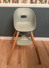 Usado, Cadeira alta Lalo "The Chair" Sage, bandeja, capa de assento e pernas mais curtas usada comprar usado  Enviando para Brazil