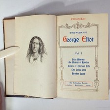 Works george eliot for sale  Gales Ferry