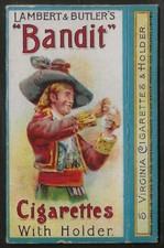 PAQUETE DE CIGARRILLOS/TABACO VINTAGE - #0021 - CASCO 10's - LAMBERT & BUTLER - BANDIDO segunda mano  Embacar hacia Mexico