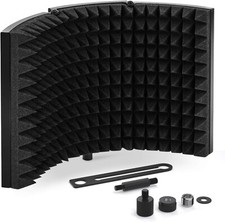 TONOR Microphone Isolation Shield, Studio Mic Sound Absorbing Foam Reflector comprar usado  Enviando para Brazil
