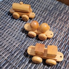 Wooden train set for sale  Shabbona