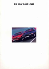Catalogue Brochure BMW M3 E36 / M5 E34  2/1992 Allemagne / Deutschland, usado comprar usado  Enviando para Brazil