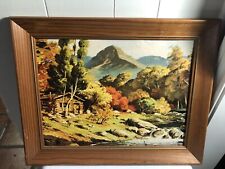 Vtg wood picture for sale  Lubbock