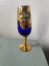 Bohemian blue glass for sale  ST. LEONARDS-ON-SEA