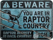Raptor country sign usato  Ciampino