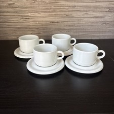 Używany, MCM IKEA Rondo 4x Espresso Demitasse Kubek i zestaw spodek - rzadki design z lat 70. na sprzedaż  Wysyłka do Poland