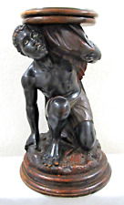 Usado, Suporte de mesa italiano veneziano policromado e madeira ebonizada Blackamoor por volta de 1870 comprar usado  Enviando para Brazil