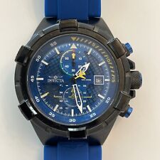 Invicta Aviator 51mm relógio cronógrafo masculino azul ultramarino silicone 28092 comprar usado  Enviando para Brazil