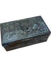 Antique metal box for sale  EXETER
