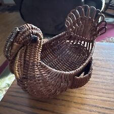 Vintage turkey wicker for sale  Barnesville