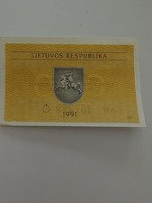 1991 republic lithuania for sale  SCUNTHORPE