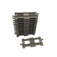 Usado, Lego® Duplo TRAIN Tracks 12 CINZA ESCURO reto (curto) comprar usado  Enviando para Brazil