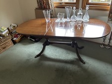 Dining table mahogany for sale  EDENBRIDGE