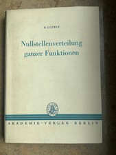 Lewin nullstellenverteilung ga gebraucht kaufen Lewin nullstellenverteilung ga gebraucht kaufen  Bad Rappenau