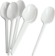 White plastic spoons for sale  BIRMINGHAM