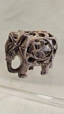 Soapstone elephant baby for sale  BATH