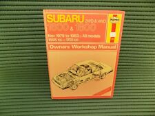 Subaru 1600 1800 for sale  WELLINGBOROUGH