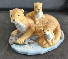 Family otters ornamental for sale  OKEHAMPTON