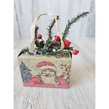 Santa holly ornament for sale  Racine