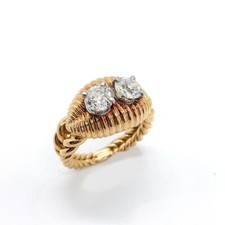 Bague rocaille diamants d'occasion  Nice-