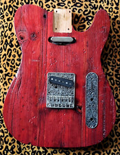 Telecorpo telecaster rosso usato  Spedire a Italy