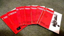 Different red publications for sale  MANCHESTER