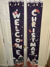 Welcome christmas banners for sale  Tupelo