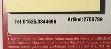 Vodafone callya allnet gebraucht kaufen  Ingolstadt