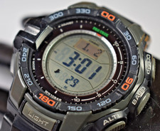 Relógio digital Casio PRG270-1 (3415) Protek masculino resistente solar preto, usado comprar usado  Enviando para Brazil