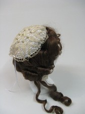 Spitzenhaube häubchen rokoko gebraucht kaufen  Uetersen