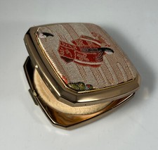 Gold tone compact for sale  Lake Forest