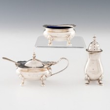Three piece sterling for sale  TUNBRIDGE WELLS