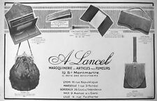 Publicité presse 1913 d'occasion  Longueil-Sainte-Marie