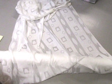 Fabric remnant white for sale  MIRFIELD