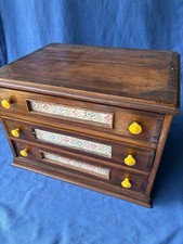 Vintage wooden jewellery for sale  WARMINSTER