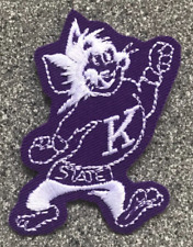 Usado, KANSAS STATE WILDCATS NCAA COLLEGE VINTAGE 2,5" LOGOTIPO MASCOTE WILLIE ADESIVO DE EQUIPE comprar usado  Enviando para Brazil