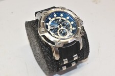 Relógio de pulso masculino Invicta Bolt cronógrafo analógico modelo 26750 tom prata/azul comprar usado  Enviando para Brazil